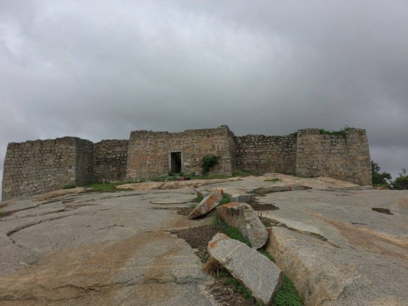 Fort at Madhugiri Betta top