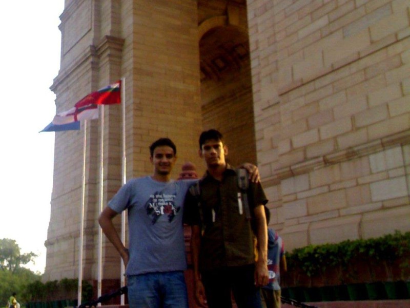 At India gate